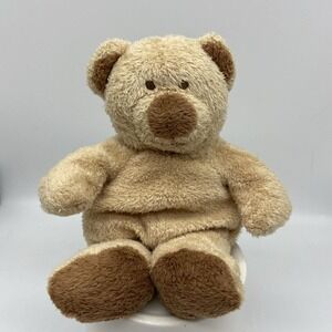 Ty Pluffies Tumbles Bear Tan Brown 2004 Plush Stuffed Animal Toy 10 inch 3211